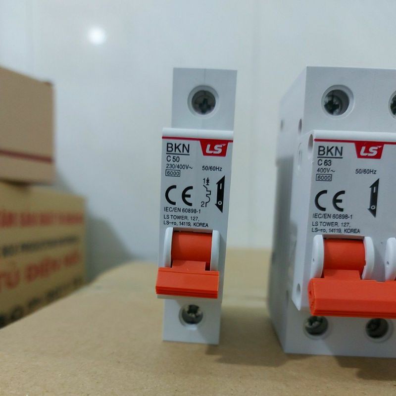 Aptomat cầu dao tự động LS 1 pha 2 pha 3 pha các loại A / BKN