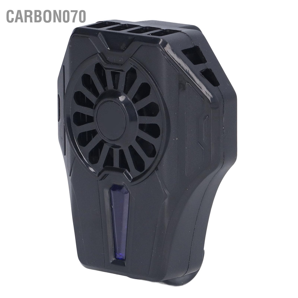[Hàng Sẵn] Quạt tản nhiệt điện thoại sò lạnh DL01 Ngăn ngừa trầy xước di động có chiều rộng 65‑85mm【Carbon070】