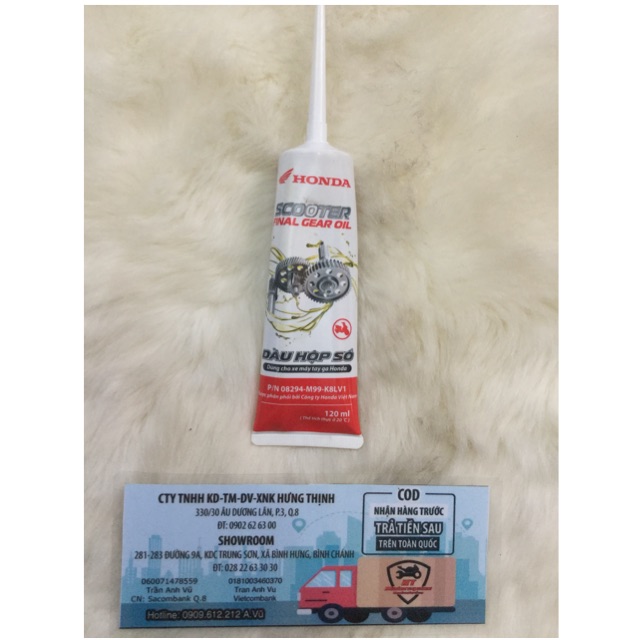 Dầu hộp số Honda ( nhớt láp )