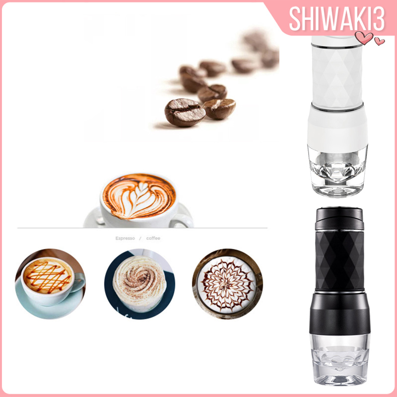 Máy Pha Cà Phê Espresso Mini Shiwaki3 120ml Kèm 18 Thanh Nén Chuyên Dụng