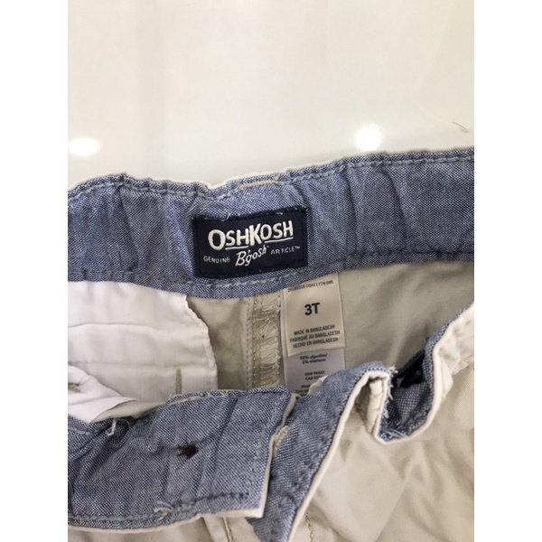 🌸 Quần shorts kaki Oshkosh bé trai size 3Y🍀