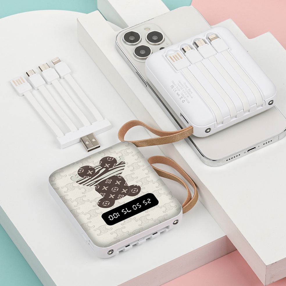 Sản phẩm mới đi kèm với dòng sạc dự phòng mini 20000mAh, pin sạc dự phòng dung lượng lớn