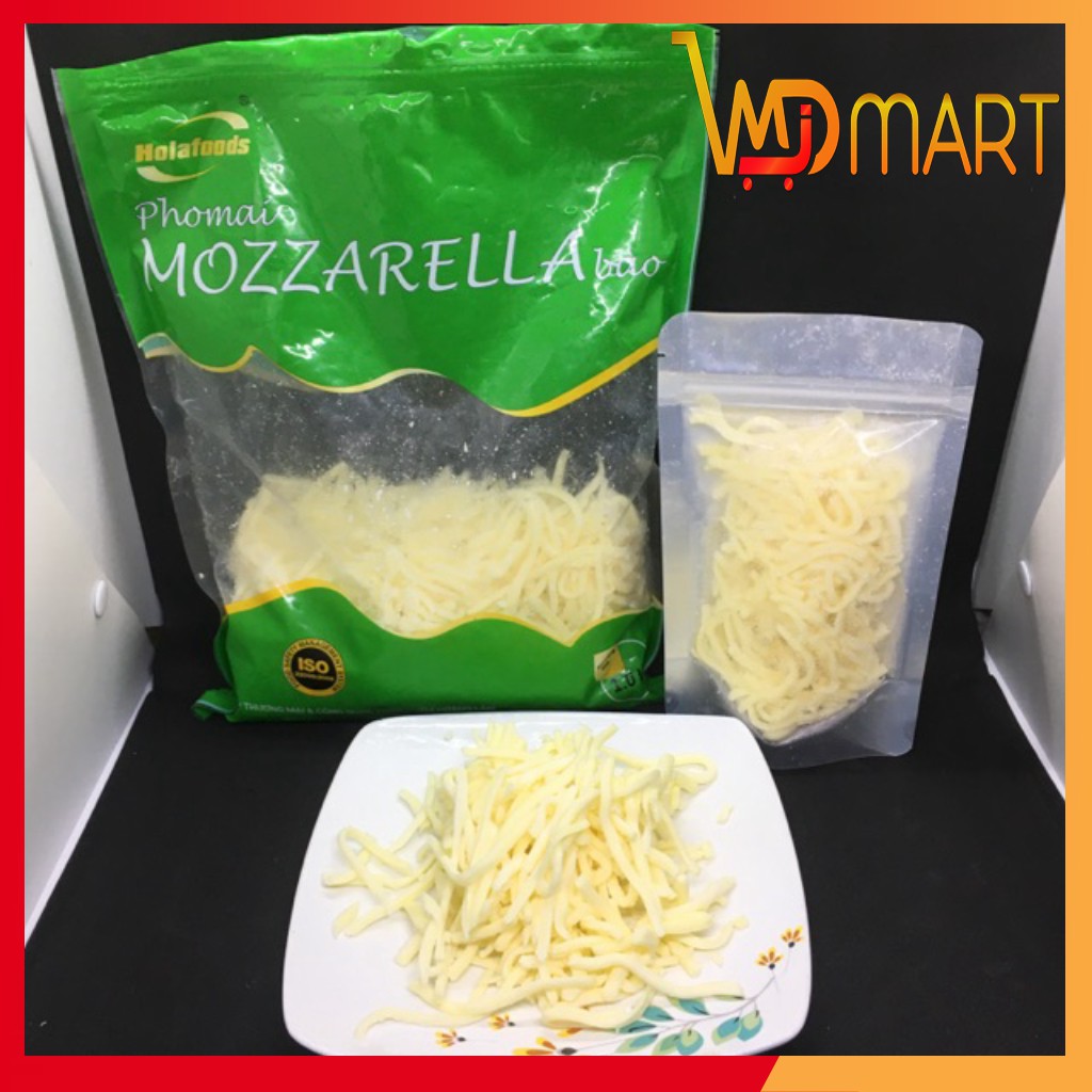 PHÔ MAI BÀO SỢI MOZZARELA GÓI 100G CHIẾT LẺ