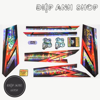 Tem xe Dream 7 màu - Tem chế xe Dream ( VIDEO THỰC TẾ)