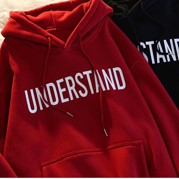 Áo Hoodies Nữ In Chữ Thời Trang Hàn Quốc Năng Động