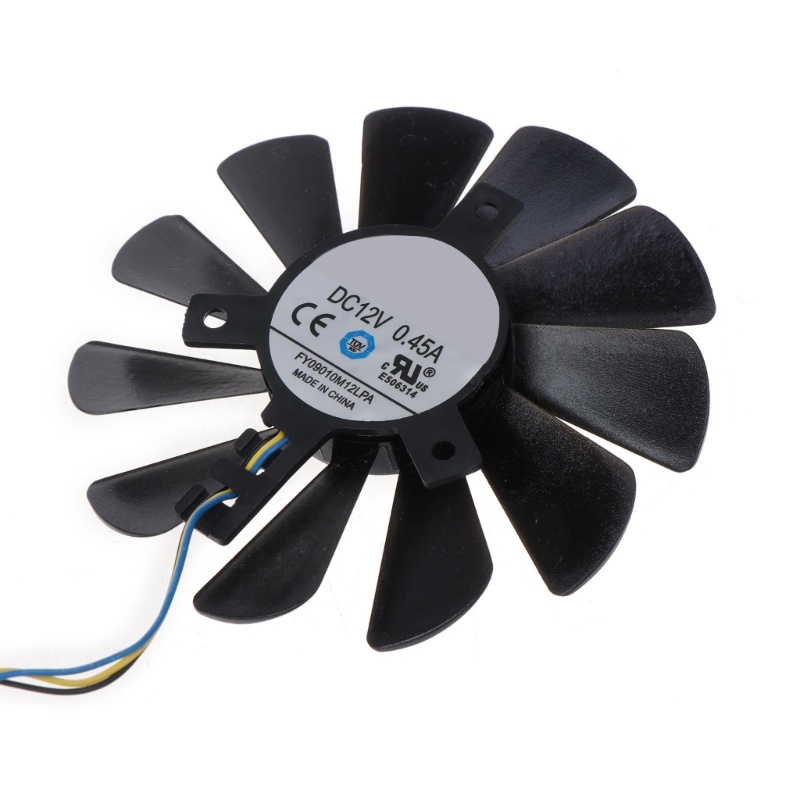 Quạt Tản Nhiệt Card Đồ Họa 87mm 95mm FDC10U12S9-C 4Pin VGA Cho XFX Radeon RX 5600 XT 6GB 12V 0 45A USB