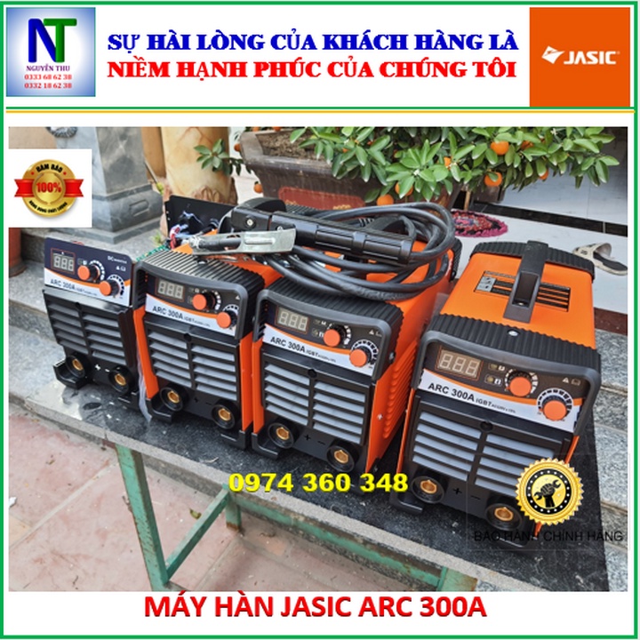 Máy hàn Jasic Arc 300A. Bảo hành 12 tháng.