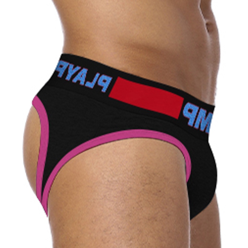 ORLVS Quần Lót Cotton Spandex Co Giãn Thoáng Khí Gợi Cảm Thời Trang Cho Nam Jockstrap PP9114