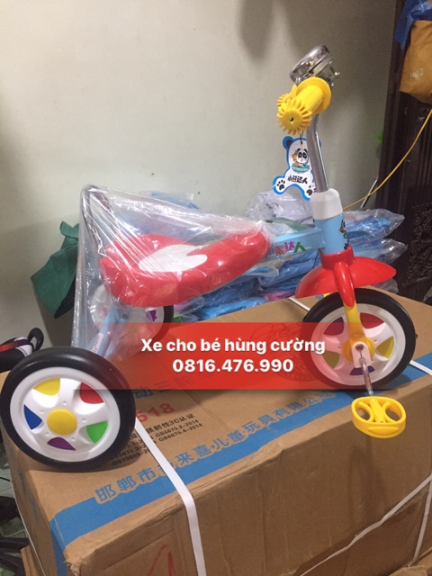 XE ĐẠP BA BÁNH MINI CHO BÉ 1-4 TUỔI