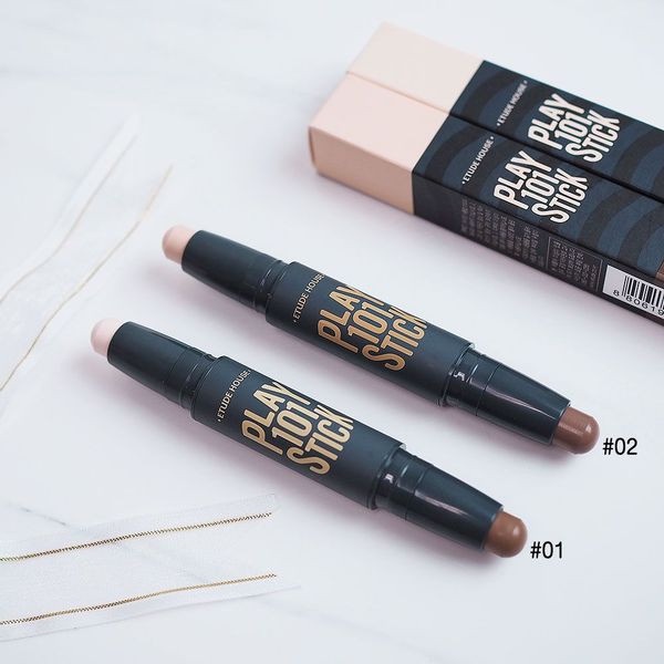 Tạo khối 2 đầu Etude House Play 101 Stick Contour Duo 7.5g - ninishop