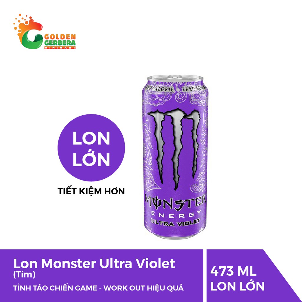 Nước tăng lực Monster Energy Nhiều Vị 473ml