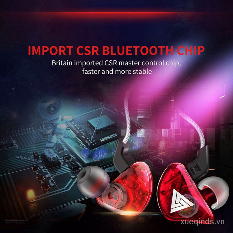 Hot spot QKZ CK5 multi-color noise-cancelling sports in-ear headphones with built-in microphone o9xd