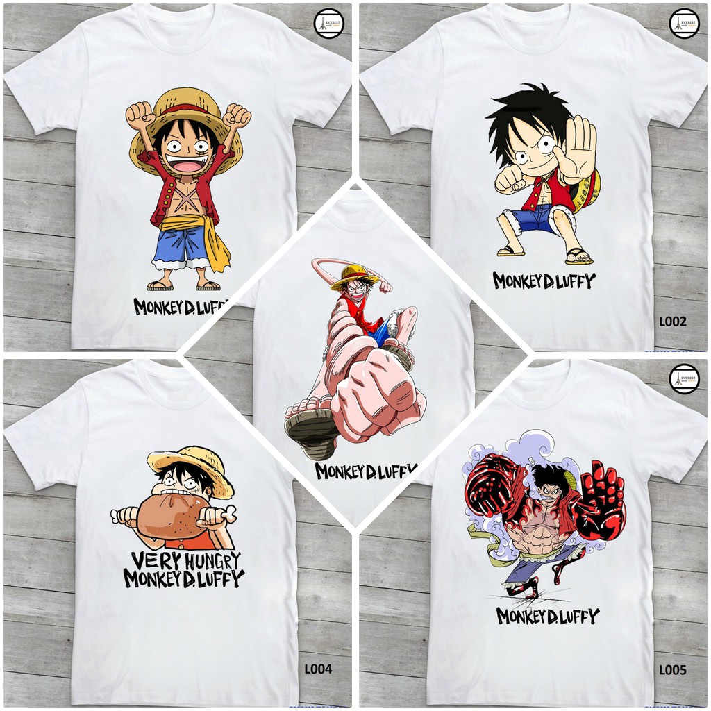 ÁO THUN NAM NỮ - LUFFY - ONE PICCE