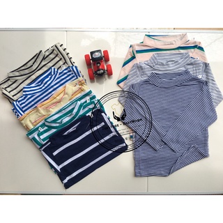 Set 5 áo thu đông cổ 3 phân cho bé trai bé gái