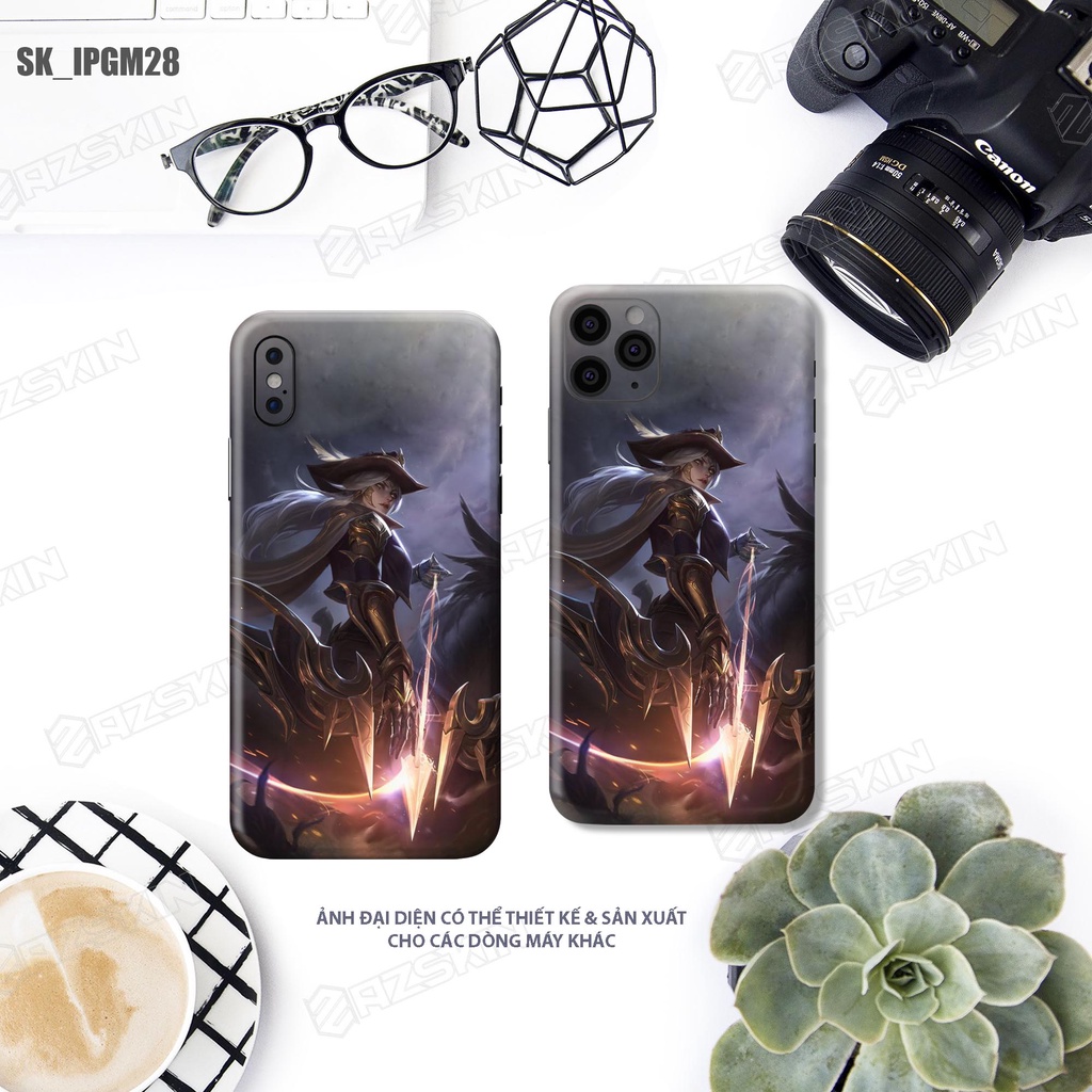 Miếng Dán Skin Full Lưng Viền IPhone Chất Liệu 3M Chính Hãng |SK_IPGM28| Khuôn Cắt CNC, Chống Nước, Dễ Dán Tại Nhà