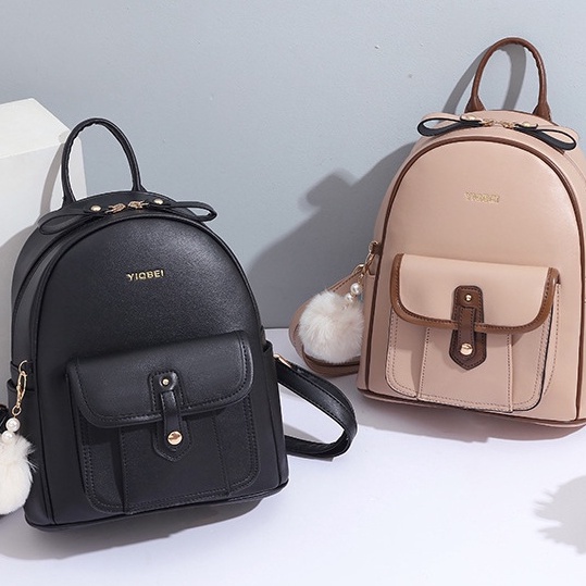Ba Lô Da Mềm Cỡ Lớn Thời Trang Hàn Quốc Mới Cho Nữ
