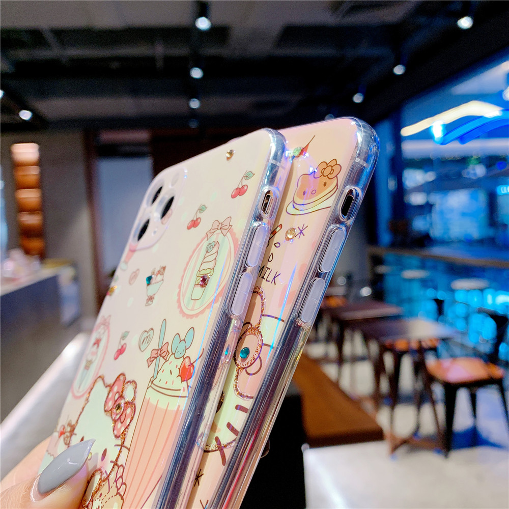 Ốp Điện Thoại Mềm Hình Hello Kitty Cho Iphone 11 11pro Max Xr X Xsmax 7 8 Plus Se2020