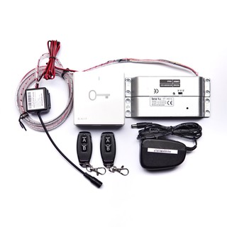 Bộ khóa cửa chốt rơi BK Smart Lock BK-C01B12, khóa cửa gỗ nhôm nhựa - Khóa cửa điện tử, khóa cửa chống trộm remote