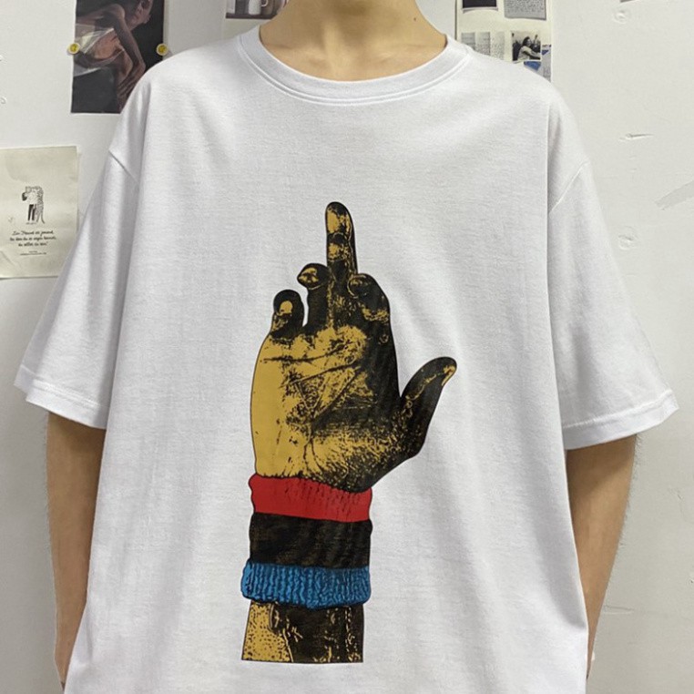 Áo thun tay lỡ Unisex, áo phông form rộng M226 KL SHOP HNSHOP