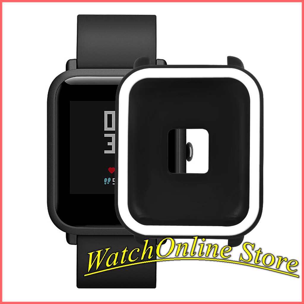 Case viền dẻo bảo vệ Amazfit Bip - ốp viền silcon viền màu Xiaomi Amazfit Bip