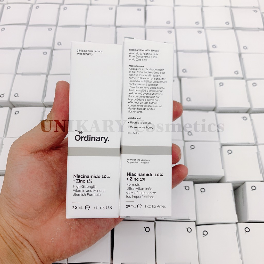 Serum TheOrdinary Giảm Thâm Mụn Zinc 1%