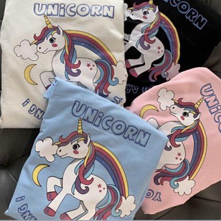 [SIÊU HOT] Áo thun Unicorn ngựa kỳ lân sẵn 4 màu (Sỉ từ 5sp bất kỳ)