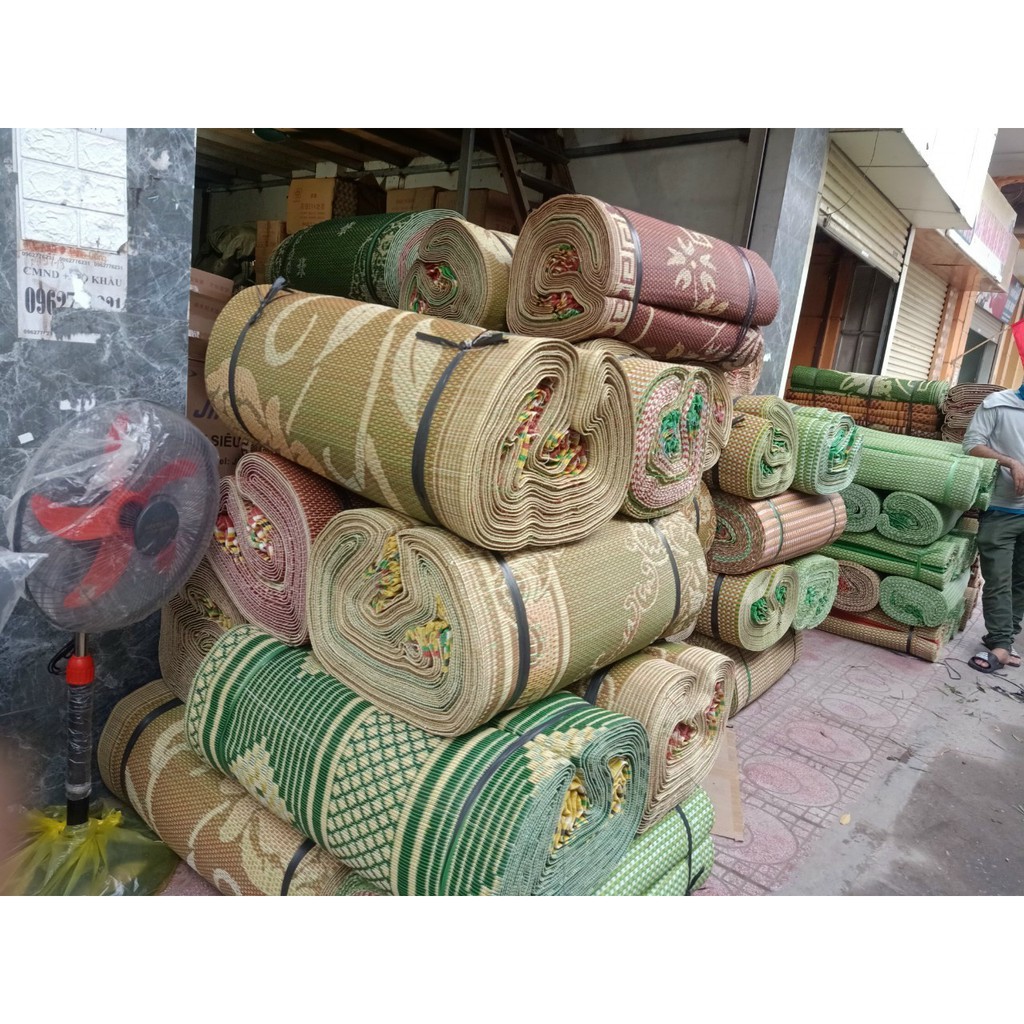 Chiếu nhựa 1m6×2m,1m8×2m gập đôi