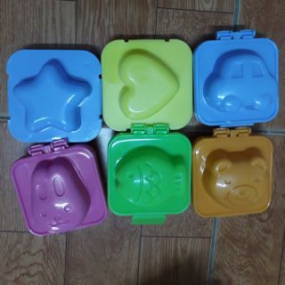 Khuôn cơm bento (6 khuôn)