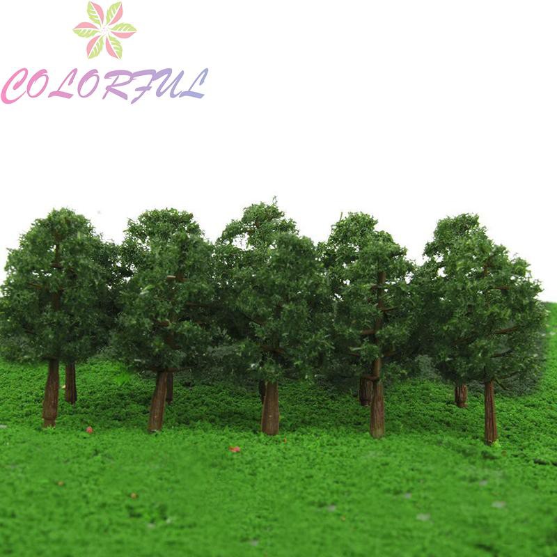 Set 20 mô hình cây giả mini trang trí tiểu cảnh