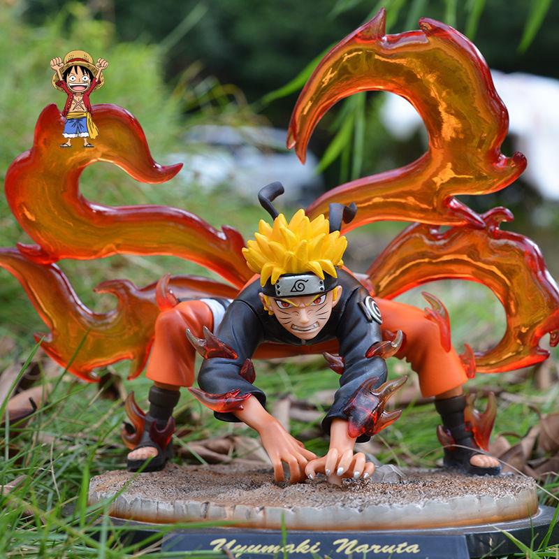 Naruto quái vật thế hệ thứ 4 cáo Cửu vĩ chế độ GK figure