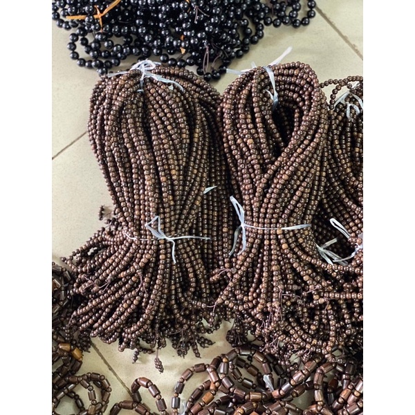 Tràng 108 hạt gỗ mân tự nhiên