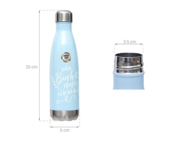 Bình giữ nhiệt inox 500 ml DMX BG001