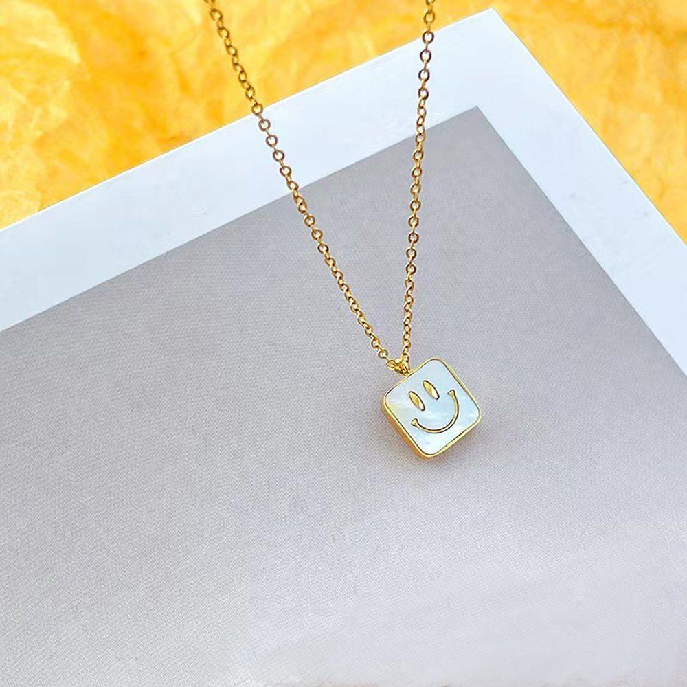 AROMA Vòng cổ Mặt Vỏ Sò Tự Nhiên Sang Trọng Ngọt Ngào