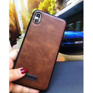 Ốp lưng Sulada da cho iPhone XR 6.1inch viền dẻo chống sốc