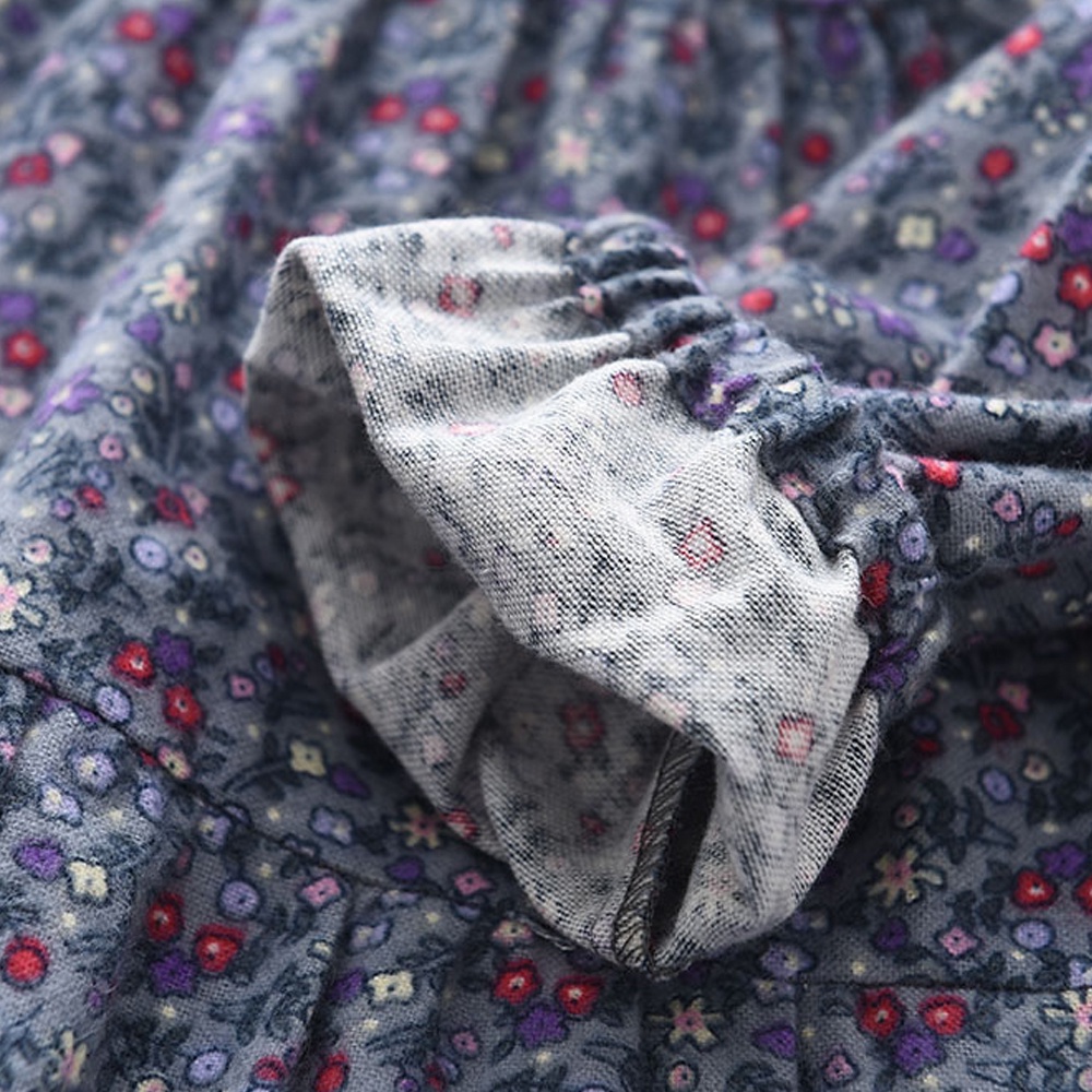 Đầm công chúa BEAR LEADER phối ren hoa thời trang mùa thu dành cho bé gái