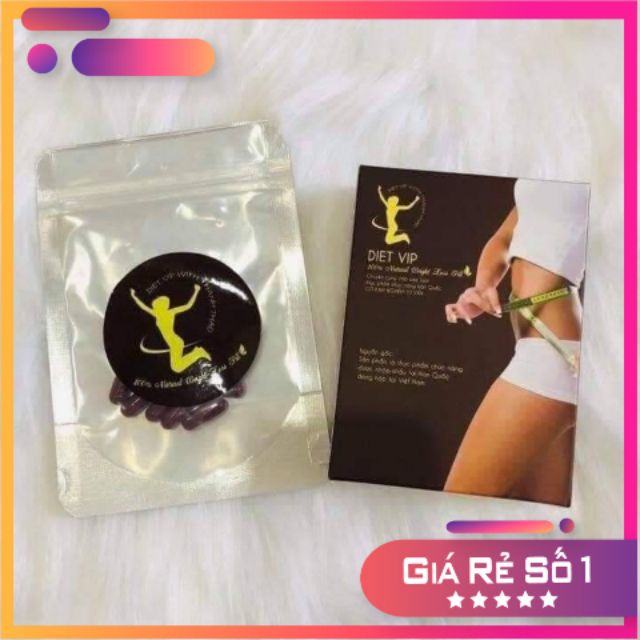 Giảm Cân DIET VIP Hộp 10 Viên