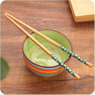 Đôi Đũa Tre Mẫu Hoa Xuất Nhật