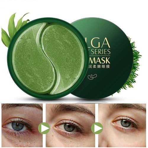 Mặt nạ mắt giảm thâm Bioaqua 60 miếng Imagines Hyaluronic acid/seaweed/black pearl essence eye mask 80g(60pcs)