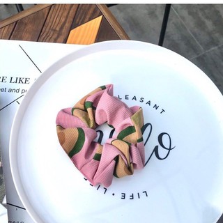 Cột Tóc Vải Scrunchies Quả Bơ