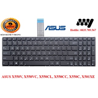 [RẺ VÔ ĐỊCH] BÀN PHÍM LAPTOP ASUS X550V X550VC X550CL X550CC X550C X501XE X552...MỚI 100% BẢO HÀNH 12 THÁNG 400