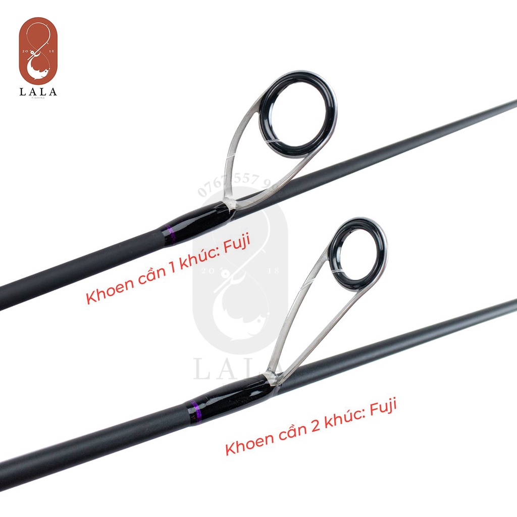 Combo Cần Pio BLACK WIDOW Carbon SP 1m5/1m65 (1 Khúc- Đọt đặc) + Máy Pio Sirius XD SR-500/800XD chính hãng