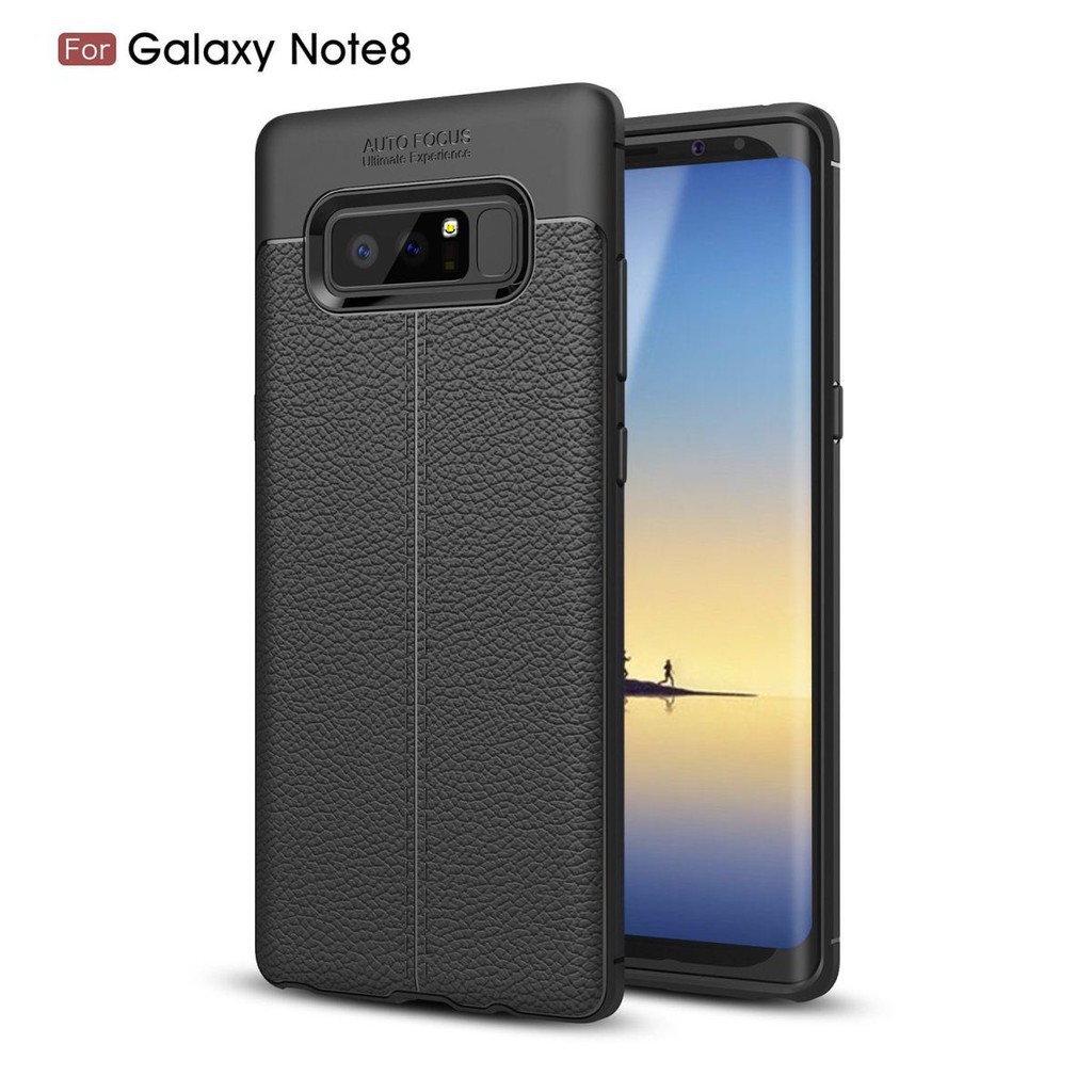 Ốp lưng da Autofocus cho Samsung S8, S8 plus, S9, S9 plus, Note8, Note 9, S10, S10 plus, Note10, Note10 plus cao cấp