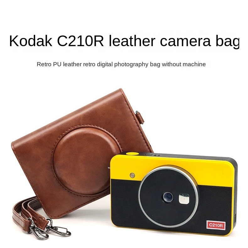 Ốp Da PU Đựng Máy Ảnh Kỹ Thuật Số Kodak C210R Mini Shot2