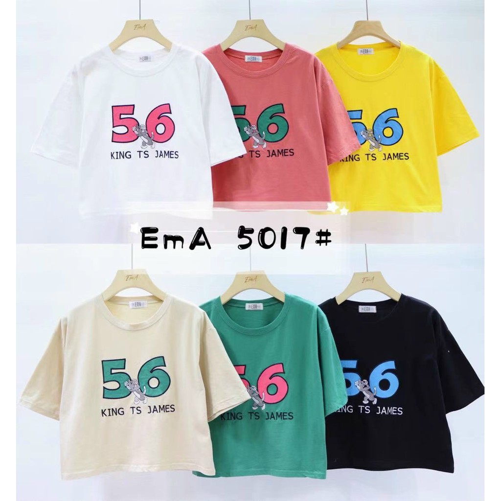 áo phông nữ hàng Quảng Châu, dáng Cropptop hình siêu xinh, kute, chất cotton, bền, đẹp từ Shop An Nhiên Ninh Hiệp