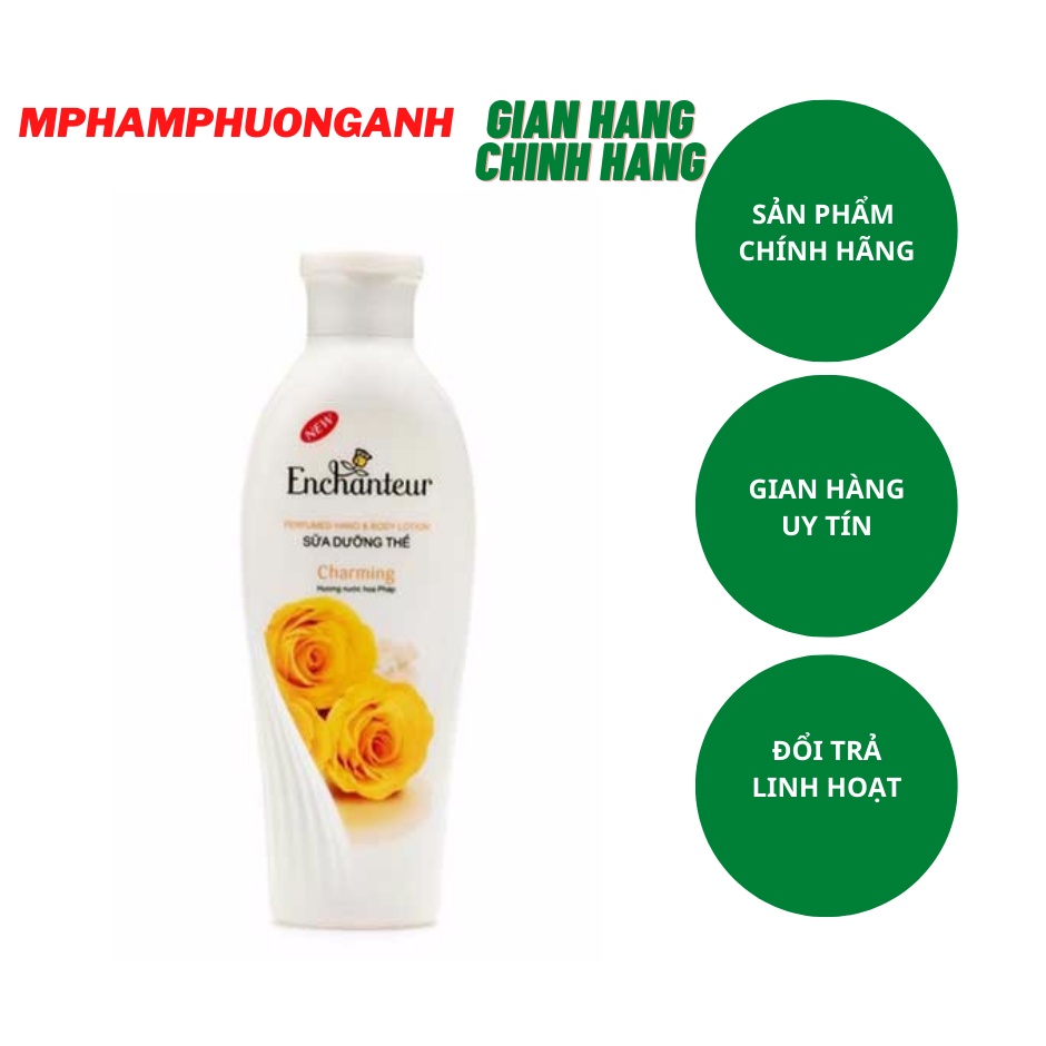 Sữa Dưỡng Thể Trắng Da Enchanteur Charming