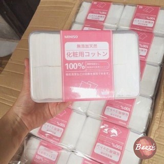 Hôp bông tẩy trang miniso 1000 miếng