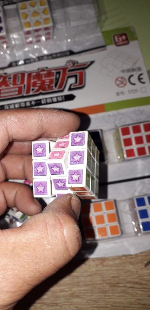 Rubik 3x3 mini bằng nhựa rất đẹp