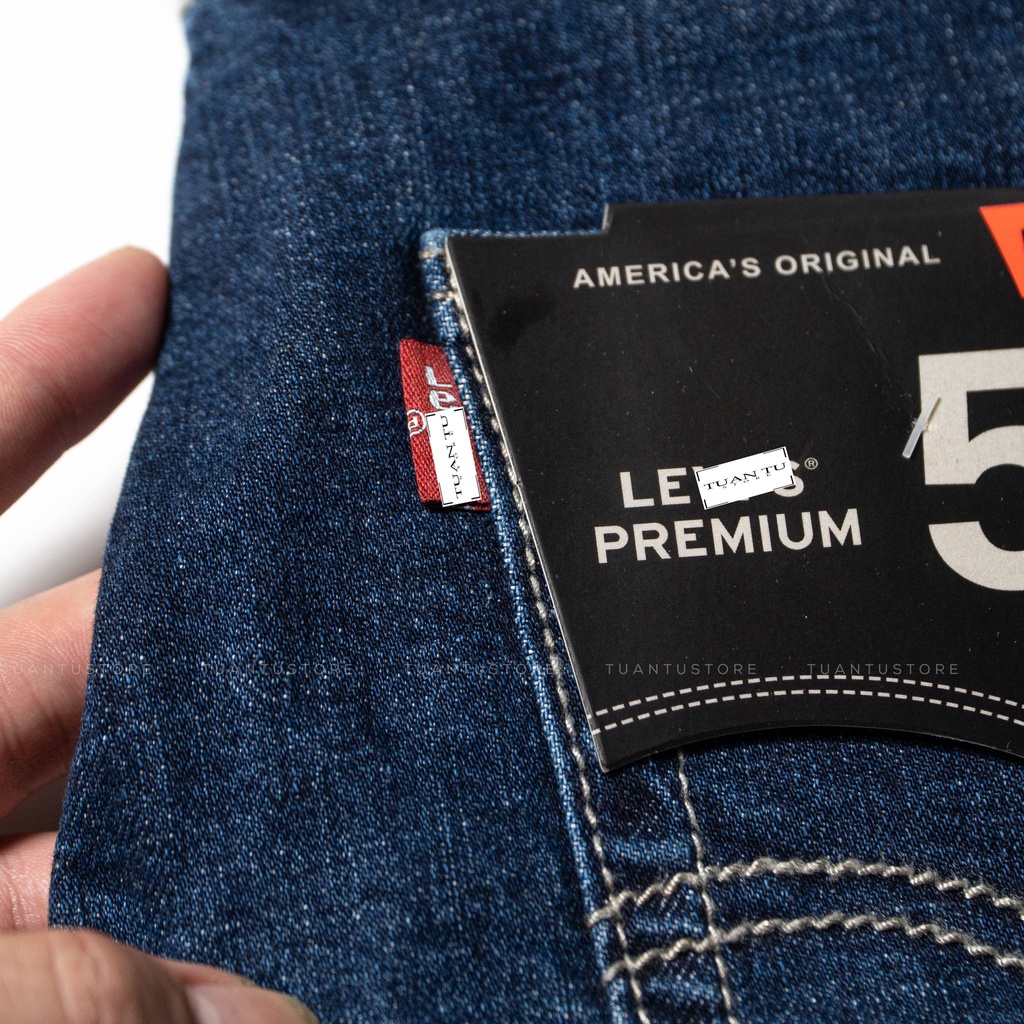 Quần Jean nam Lv 511 Made in cambodia ( Form ống đứng,chất vải co dãn,ống quần 17cm -20cm) T07 | BigBuy360 - bigbuy360.vn