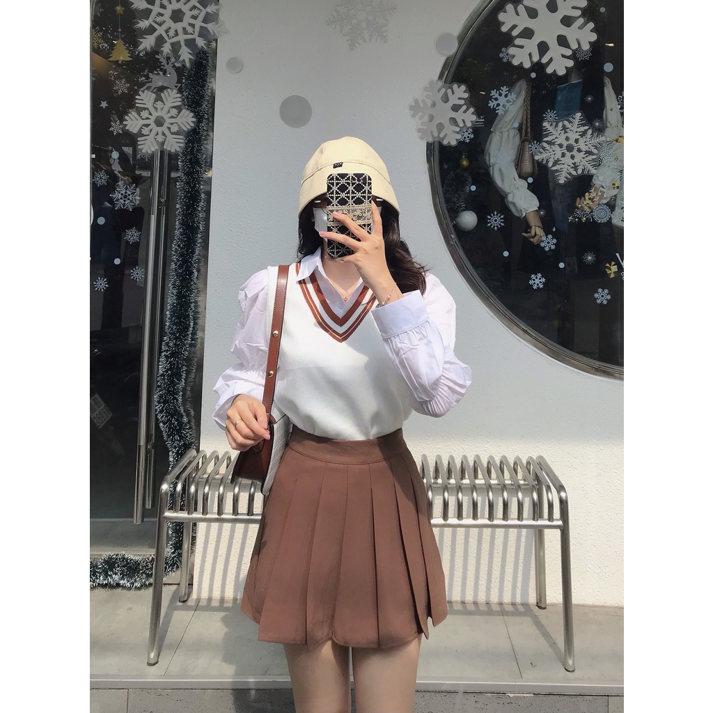 CHÂN VÁY XẾP LY 3 MÀU