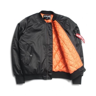 Bomber jacket lót phao
